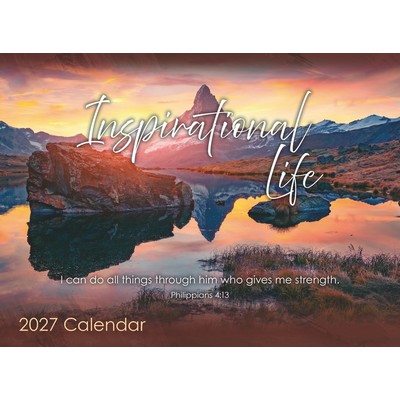 2027 Inspirational Life Calendar