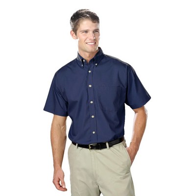 Men's Superblend™ Short Sleeve Poplin Shirt