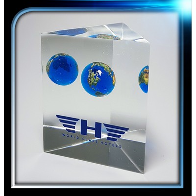 Lucite Prism Award (2 1/2"x3"x2 1/2")
