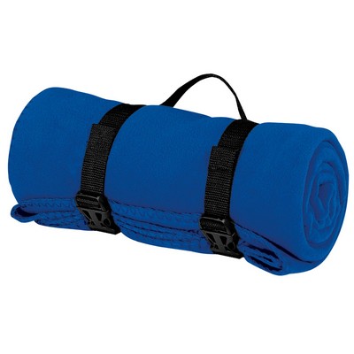 Port Authority® - Value Fleece Blanket with Strap.