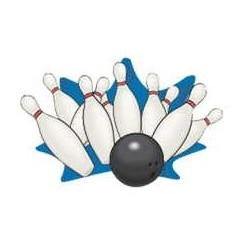 Bowling Strike Mighty Mini Magnet