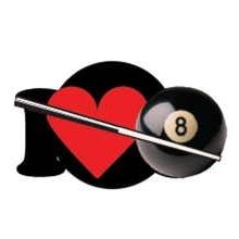 I Love Pool Mighty Mini Magnet