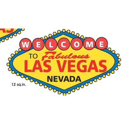 Welcome to Las Vegas Sign Maxi Magnet (12 Square Inch)