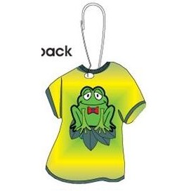 Frog T-Shirt Zipper Pull