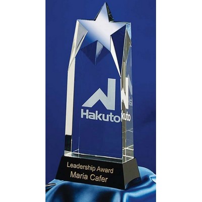 Allure Optic Crystal Award (4"x 9")