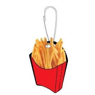 French Fries Zipper Pull