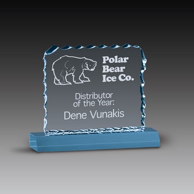 Corporate Cracked Ice Award (7"x5¾")