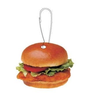 Chicken Sandwich Zipper Pull
