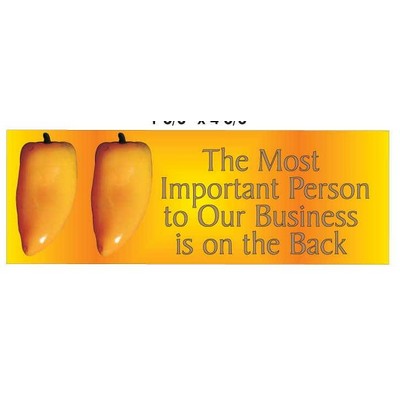 Yellow Chili Pepper Panoramic Photo Hand Mirror (1 5/8"x4 5/8")