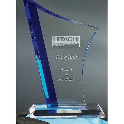 Vertigo Optic Crystal Award (6¼" x 11¼")