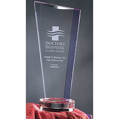 Indra Optic Crystal Award (4"x 9½")