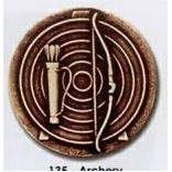 Newport Mint Stock Medal - 1 1/8" (Archery)