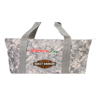 Digital Camo Tote Bag w/ Zipper (20"x16")