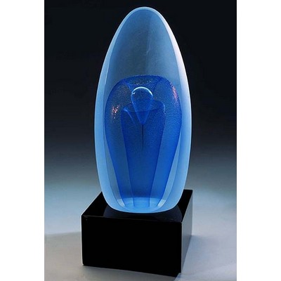 Rainbow Frost Fountain Sculpture w/o Marble Base