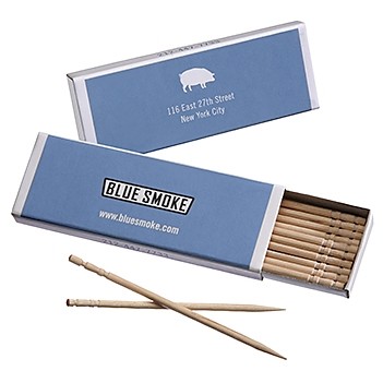 Toothpick Matchbox 10-Pack