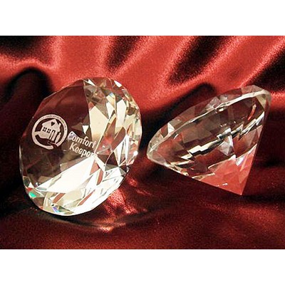 Crystal Diamond Paperweight