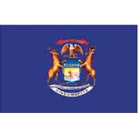 Michigan State Flags (3'x5')