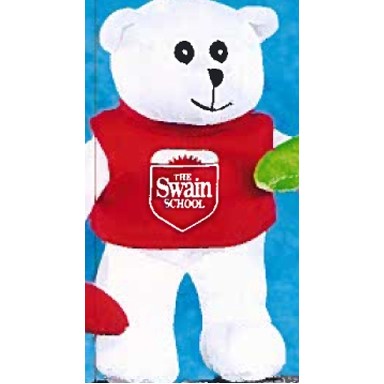 6" Team Thrifty™ Stuffed White Bear