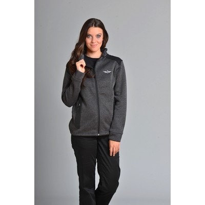 Women's Rochester Full Zip Sweater w/Microfleece Lining