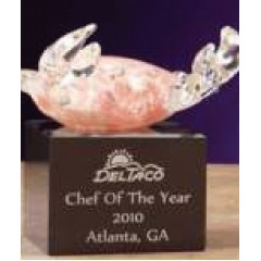 6.25" Orange/Silver Crab Award