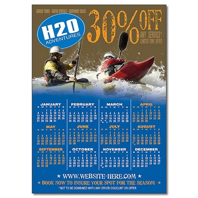 Magnet - 3.75x5.25 Square Corners - 20 mil.