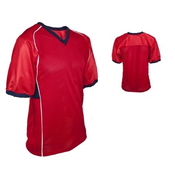Youth Dazzle Cloth / Pro-Weight Textured Mesh Football Jersey Shirt w/ 2 Color Side