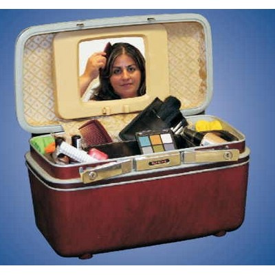 Makeup Case Metal Photo Magnet (2 1/2"x2 1/2")