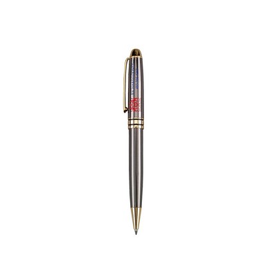 Heavy Brass Ballpoint Twist Metal Pen