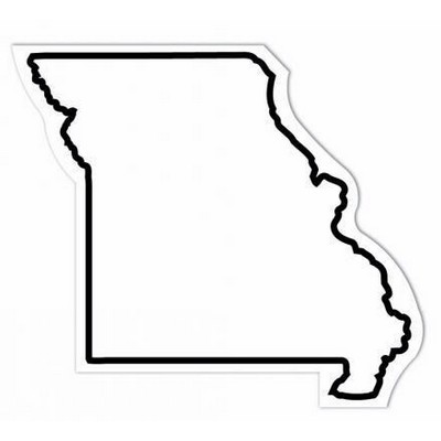 Missouri State Shape Magnet - Full Color