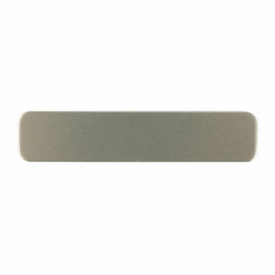 Blank Metal Name Tags (1/2"x2 3/8")