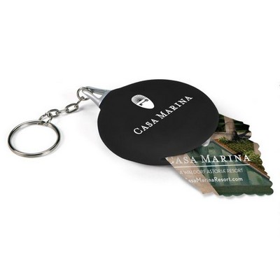 Ultra Opper Fiber® Cloth w/Big Mouth™ Key Chain - Full Color - Standard Production