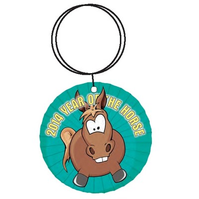 2014 Year of the Horse Executive Key Chain w/Mirrored Back (8 Square Inch)