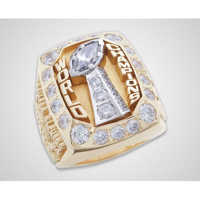Men's Collegiate Ring (18x6 Center Stone)