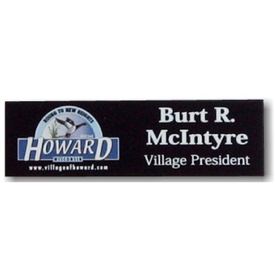Full Color Name Badge (3.37"x1")