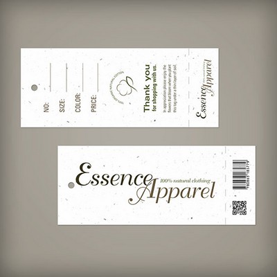 Double-Sided Plantable Hang Tags