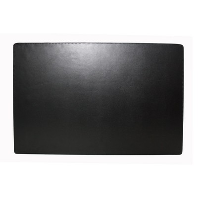 Ashlin® Designer Regal Midnight Black Vegan Executive Desk Mat