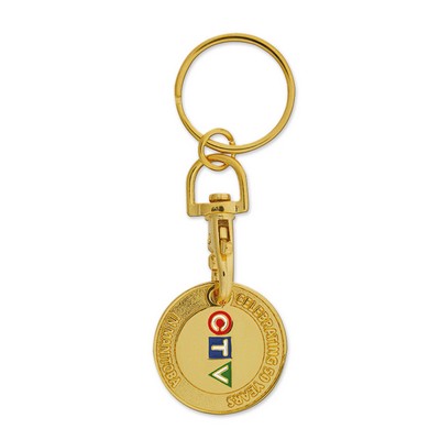 Shopping Cart Token (1 Dollar-Size Coin)