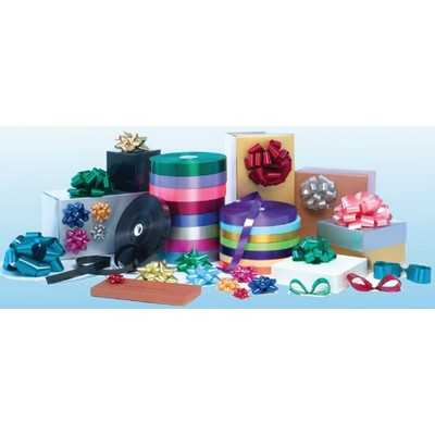 Metallic Star Bow (1 1/4")