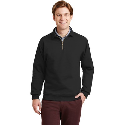 Jerzees® Super Sweats® NuBlend® - 1/4-Zip Sweatshirt with Cadet Collar.