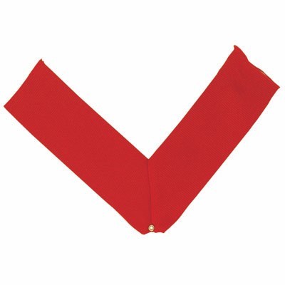 1-3/8" RP Series Wide V-Neck Orange Ribbon w/Eyelet