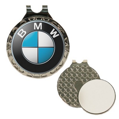Hat Clip with custom Golf Ball Marker - Direct Print