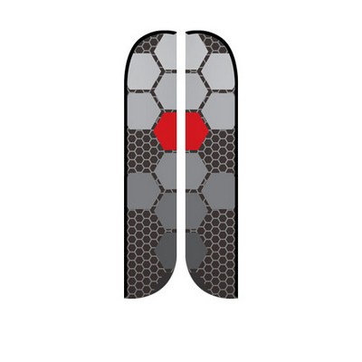 Medium Feather Double-Sided Graphic Only