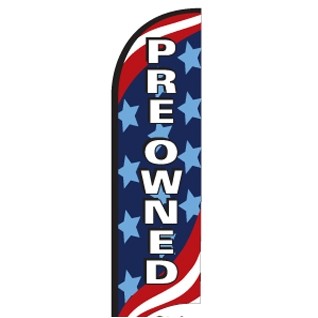 11' Street Talker Replacement Feather Flag (Pre-Owned)