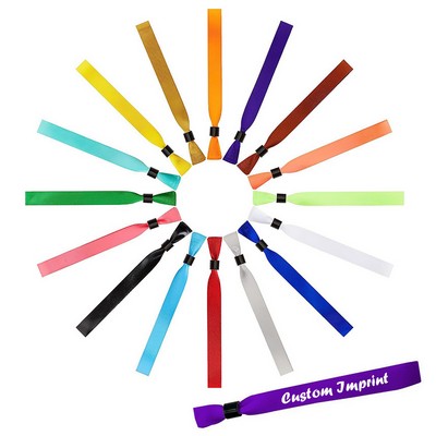 Disposable Bracelet with Locking Slider