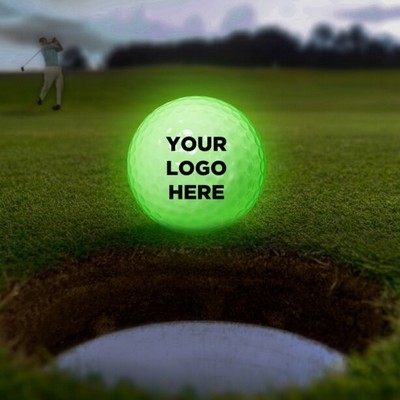 Green Night Golf Ball