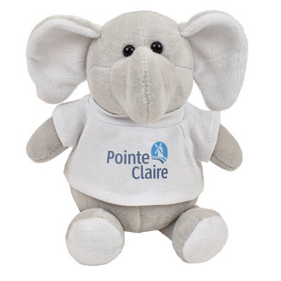 6" Mini Me Eleanor Elephant w/T-Shirt