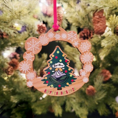 Customizable Hardwood Ornaments