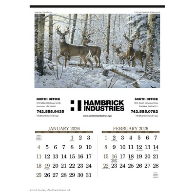 Triumph® Calendars Wildlife Art Calendar