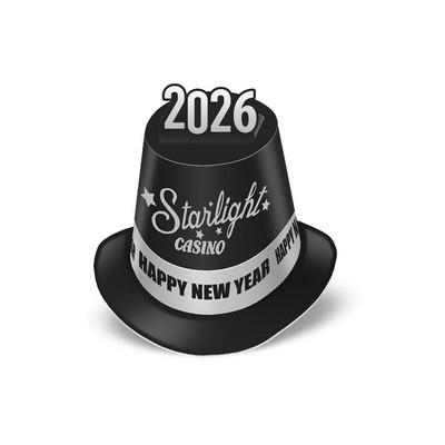 Complete Custom All Paper New Year Pop-Up Hi-Hat