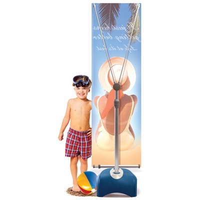 Single Sided Shaggy Display